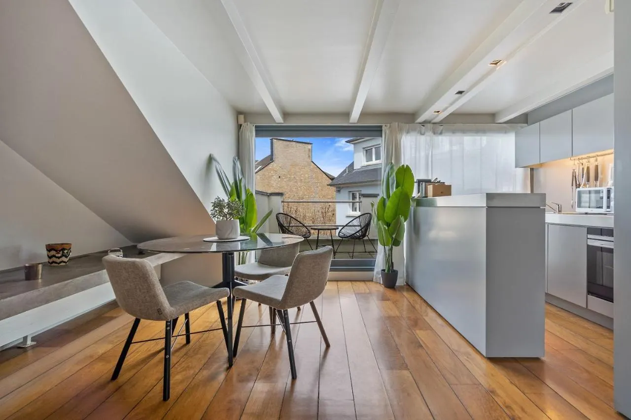 Luxury Escape With Jacuzzi Bathtub In Hollerich Id11 Apartment Luxembourg